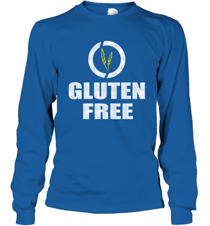 Gluten Free Shirt Long Sleeve T-Shirt Long Sleeve T-Shirt Royal