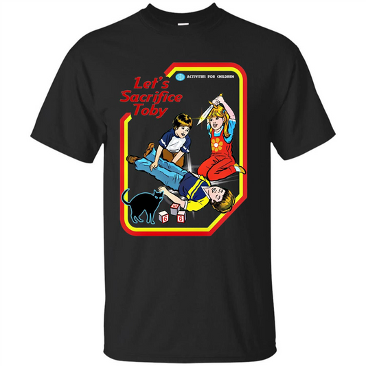Let's Sacrifice Toby T-shirtt Black