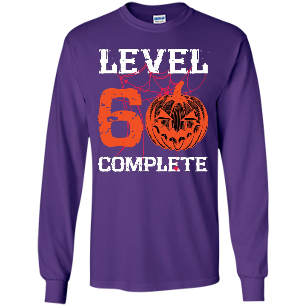 Halloween T-shirt Level 60 Complete Purple