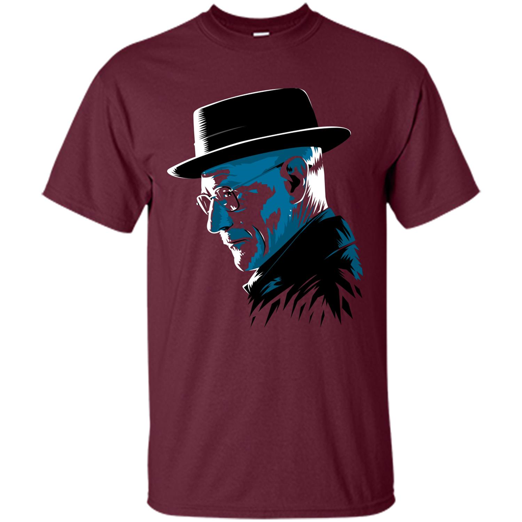Walter Blue T-Shirt Maroon