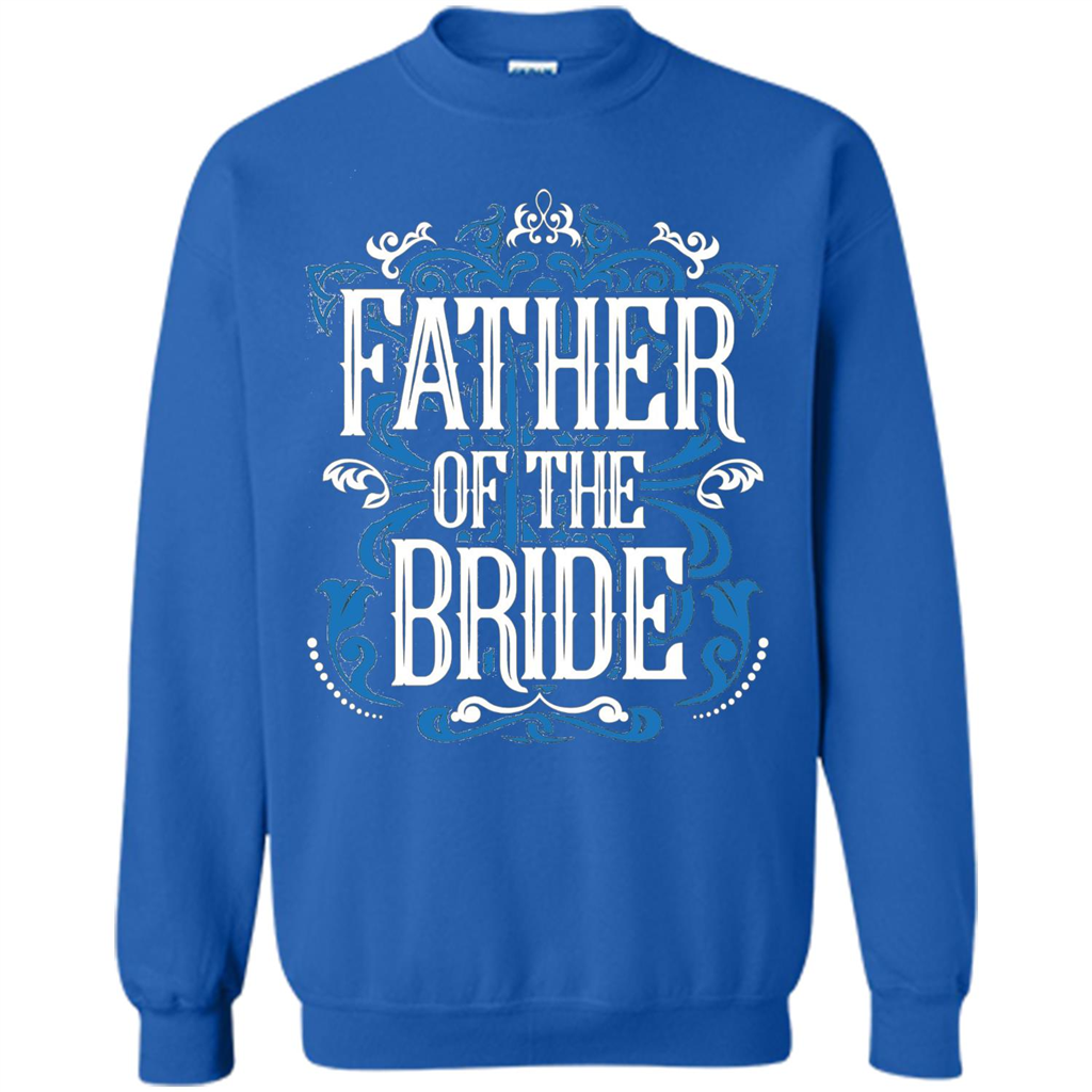 Father Of The Bride T-shirt Royal