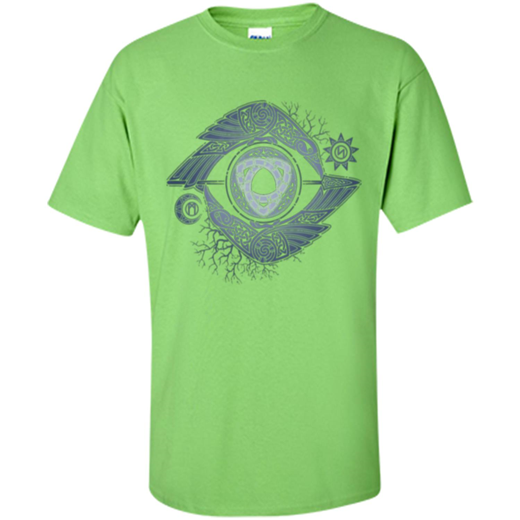 Odin's Eye T-shirt Lime