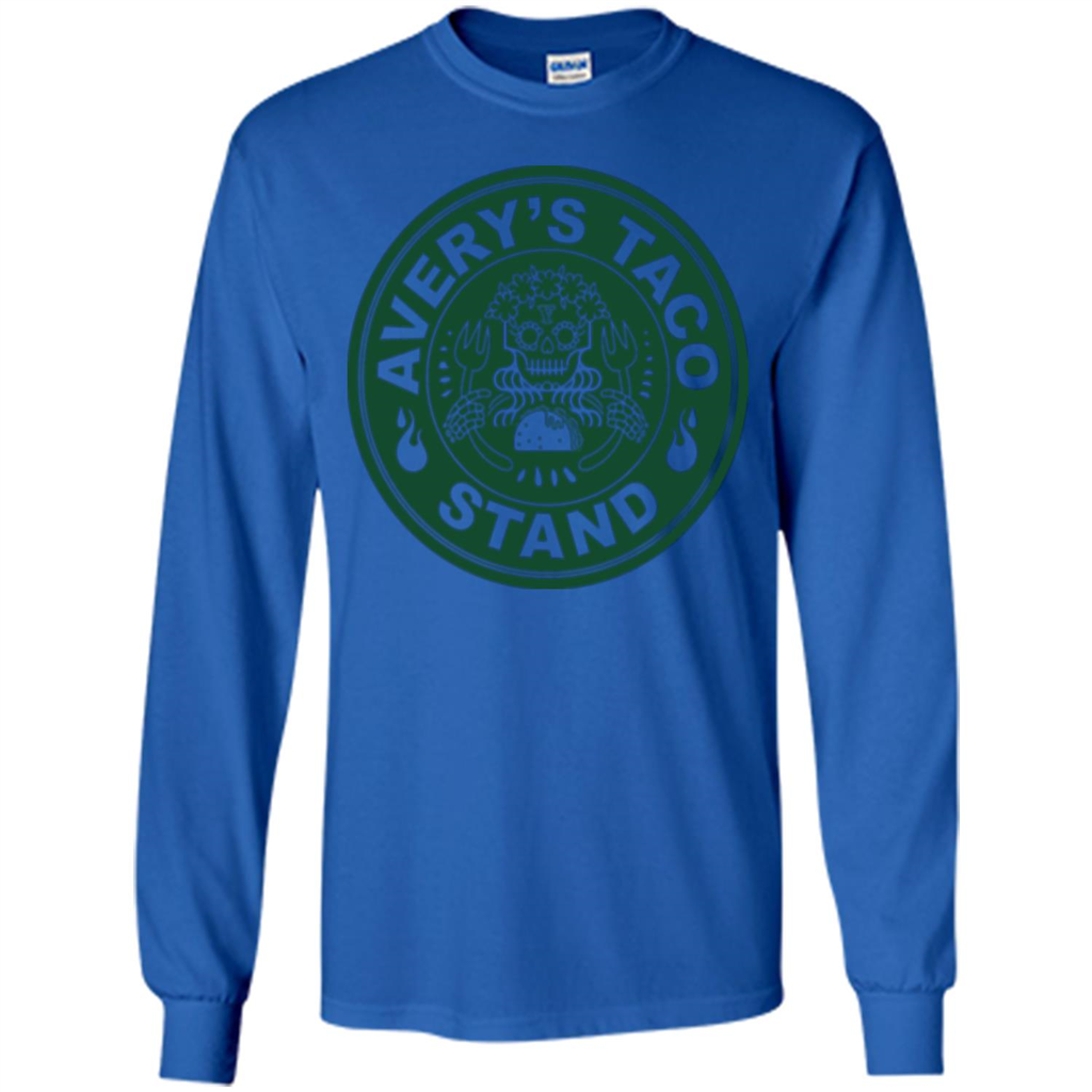 Avery's Taco Stand Green T-shirt Royal