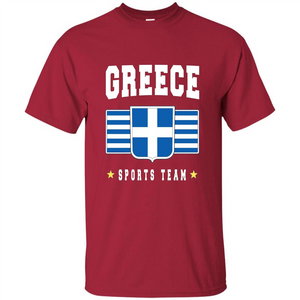 GREECE T-shirt Greek Flag T-shirt Sports Team