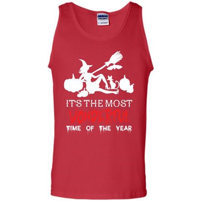 Halloween T-shirt It’s The Most Wonderful Time Of The Year Red