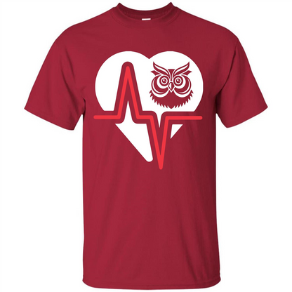 Owl T-shirt Cardinal