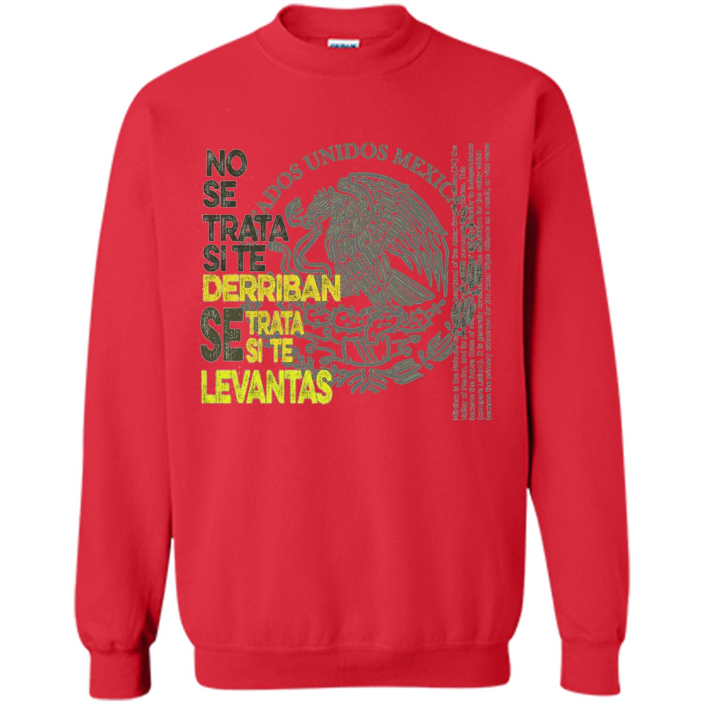 Mexican Pride With A Positive Message T-Shirt Red