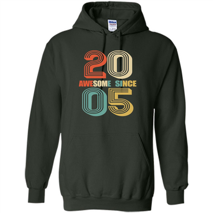 Awesome Since 2005 T-Shirt Forest Green