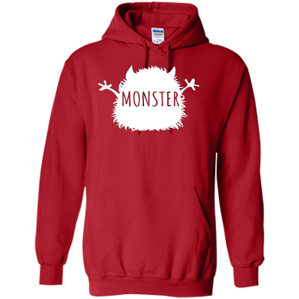 I've Created A Monster - Matching Halloween T-shirt Family T-shirt Red