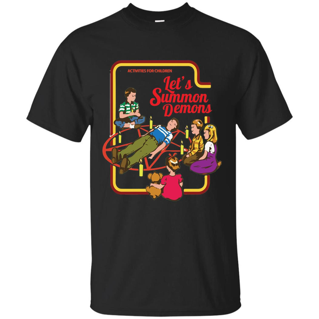 Let's Summon Demons T-Shirt Black