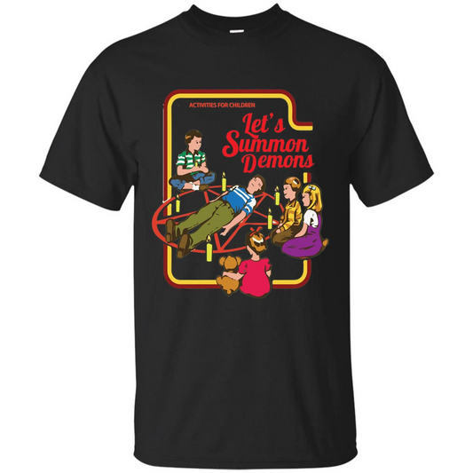 Let's Summon Demons T-Shirt Black