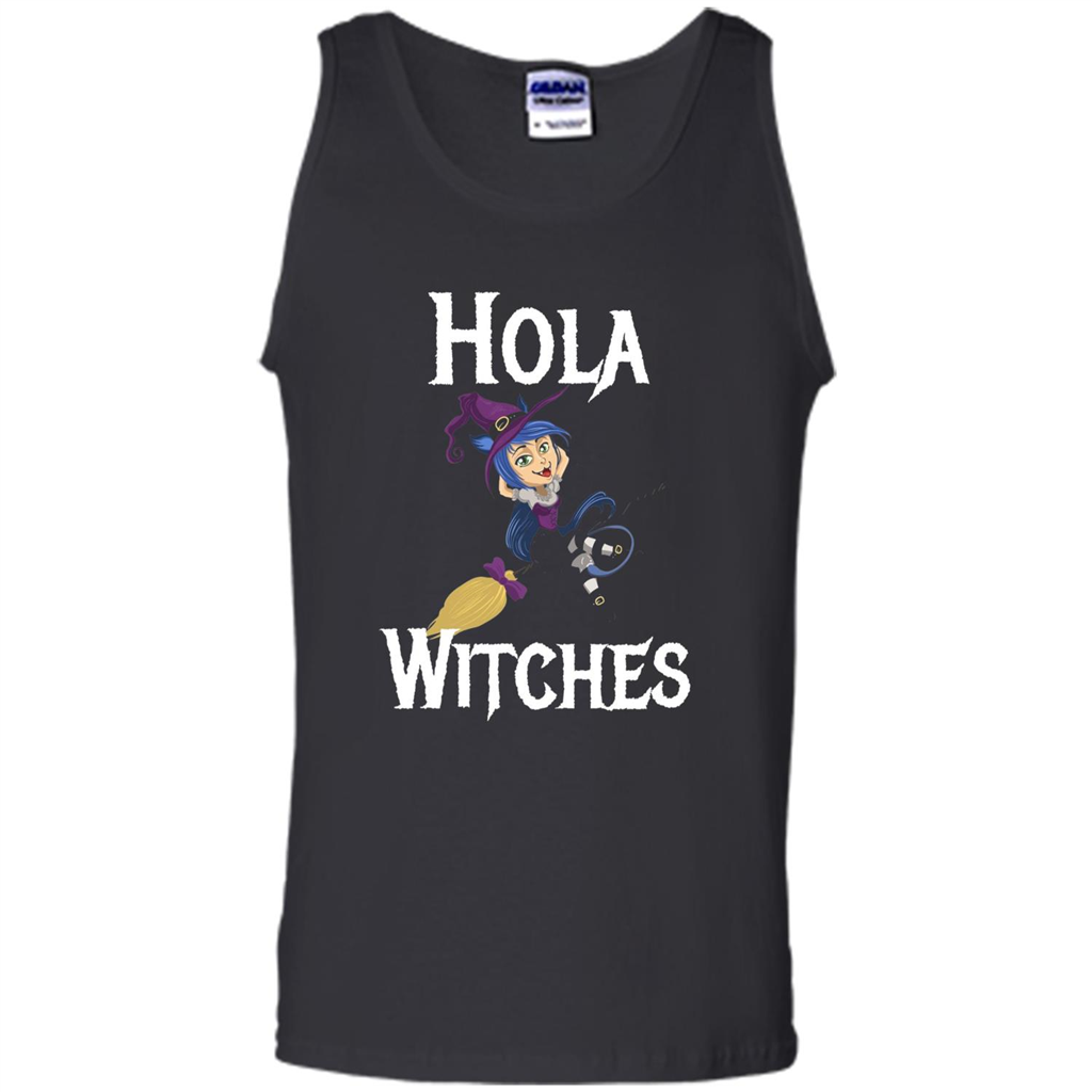 Hola Witches Halloween T-shirt Cute and Funny Witch