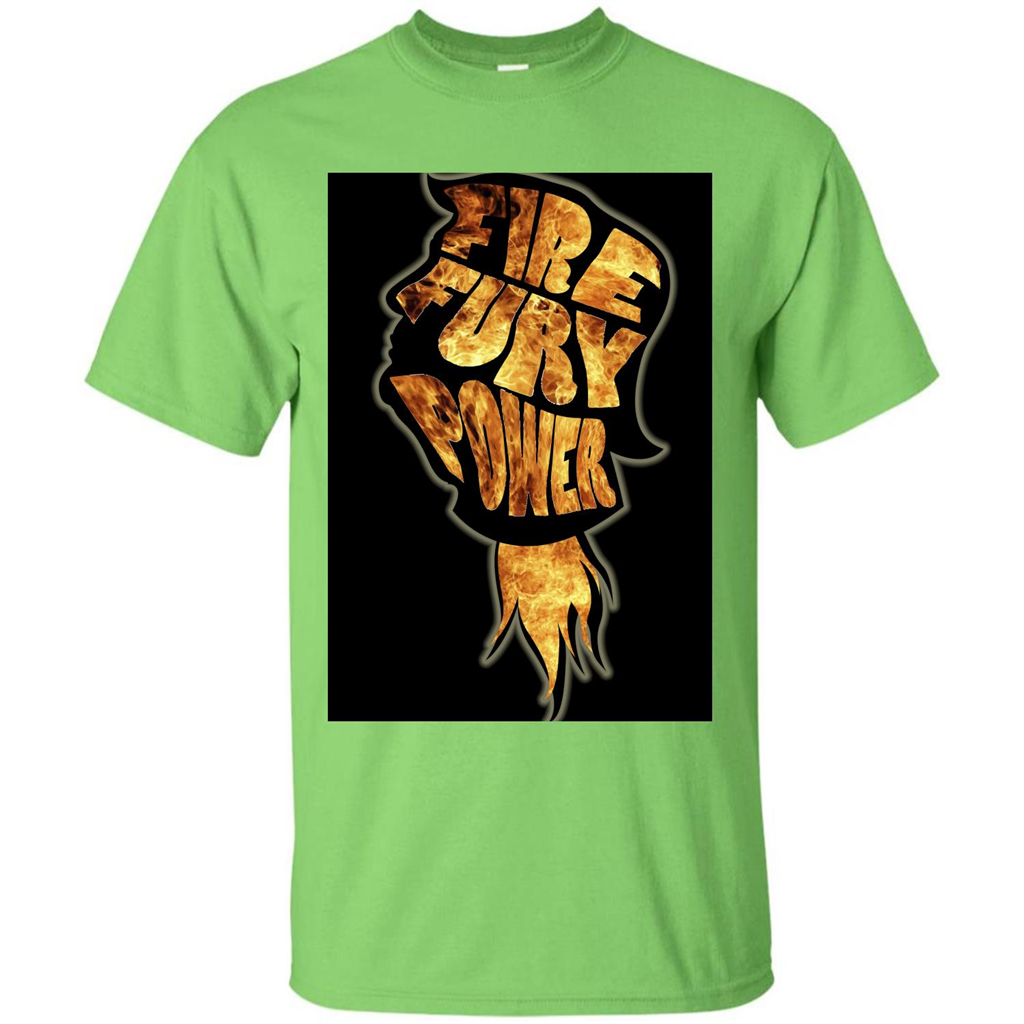Fire Fury Power T-shirt Lime