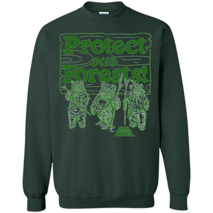 Movies T-shirt Protect Our Forests T-Shirt Forest Green