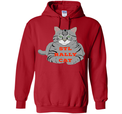 St. Louis Rally Cat T-Shirt t-shirt Red