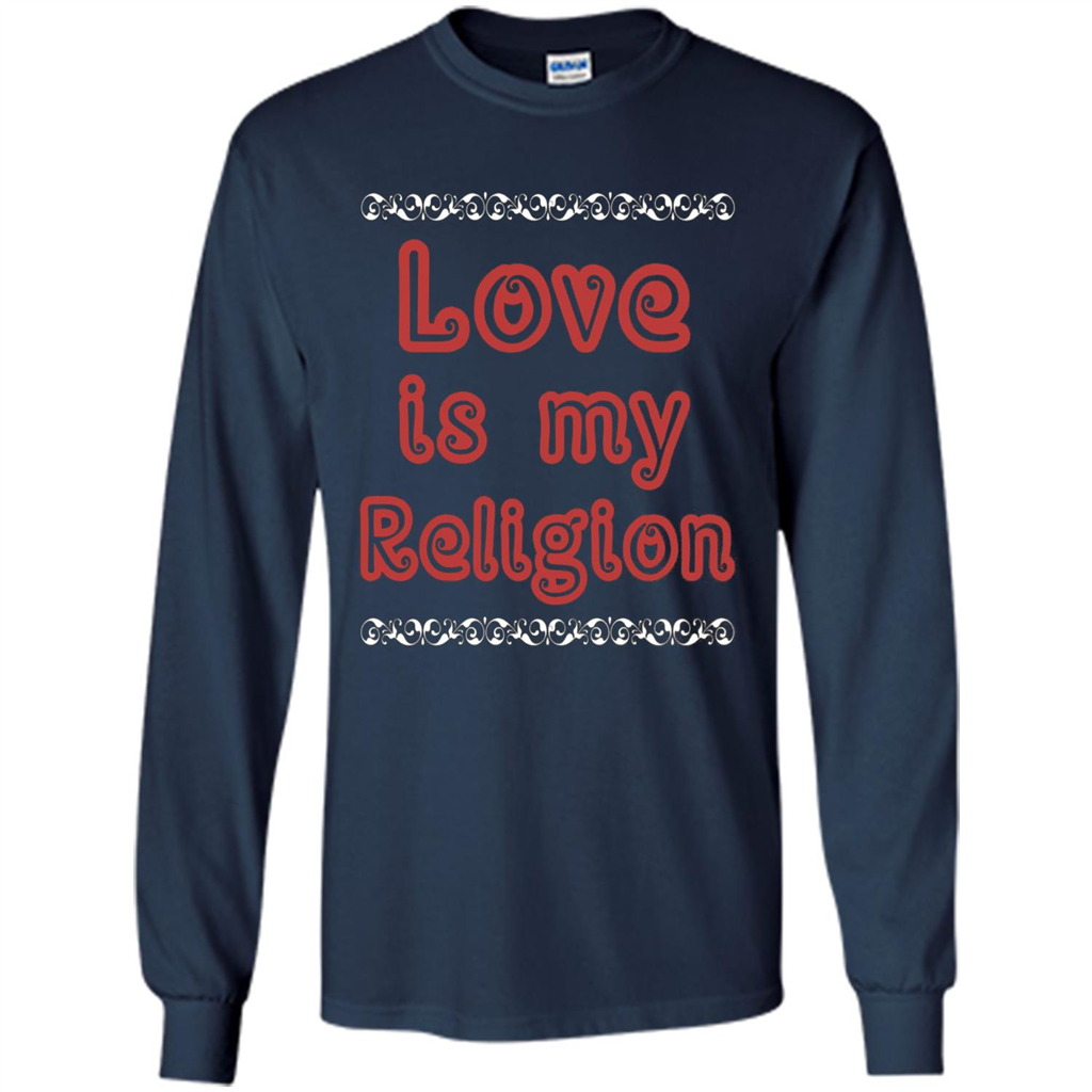 Love Is My Religion T-shirt Navy