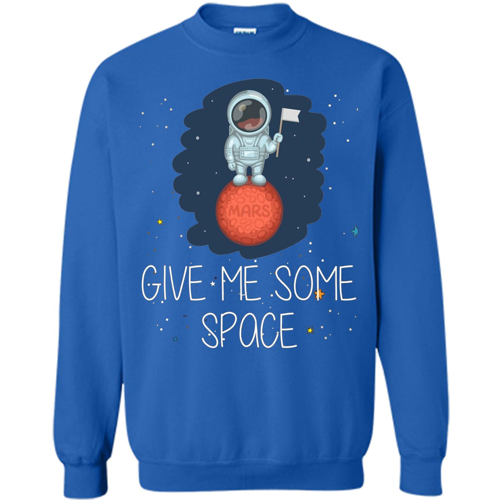 Give Me Some Space Funny Astronaut' Planet T-Shirt Royal