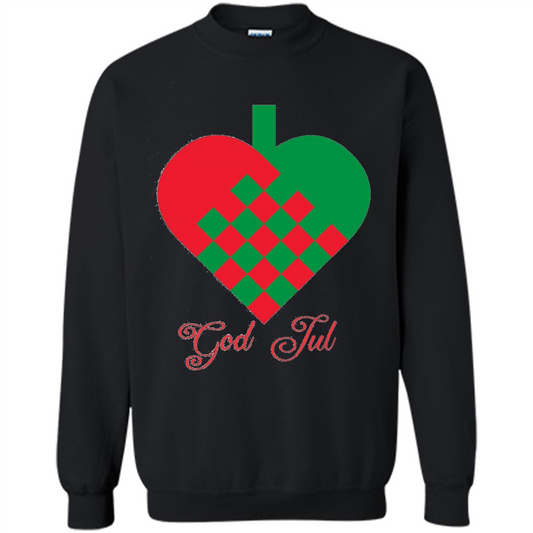 God Jul Merry Christmas T-shirt Black