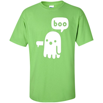 Ghost Of Disapproval T-shirt Boo Lime