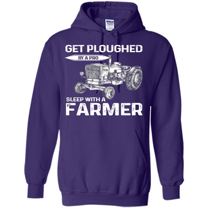 Farmer. Get Ploughed By A Pro Sleep With A Farmer T-shrit Purple