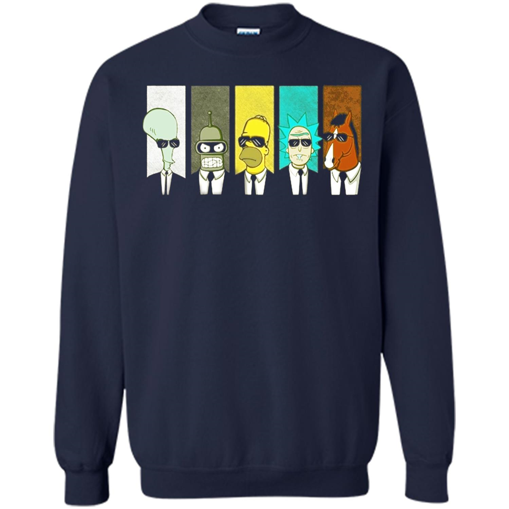 Form Into Rick And Go To The Morty T-shirt Navy