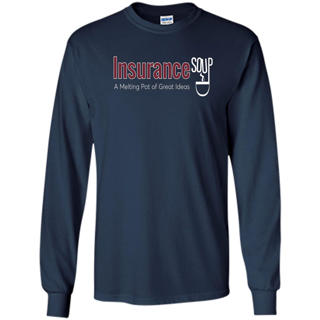 Insurance Soup A Melting Pot Of Great Ideas T-shirt Navy