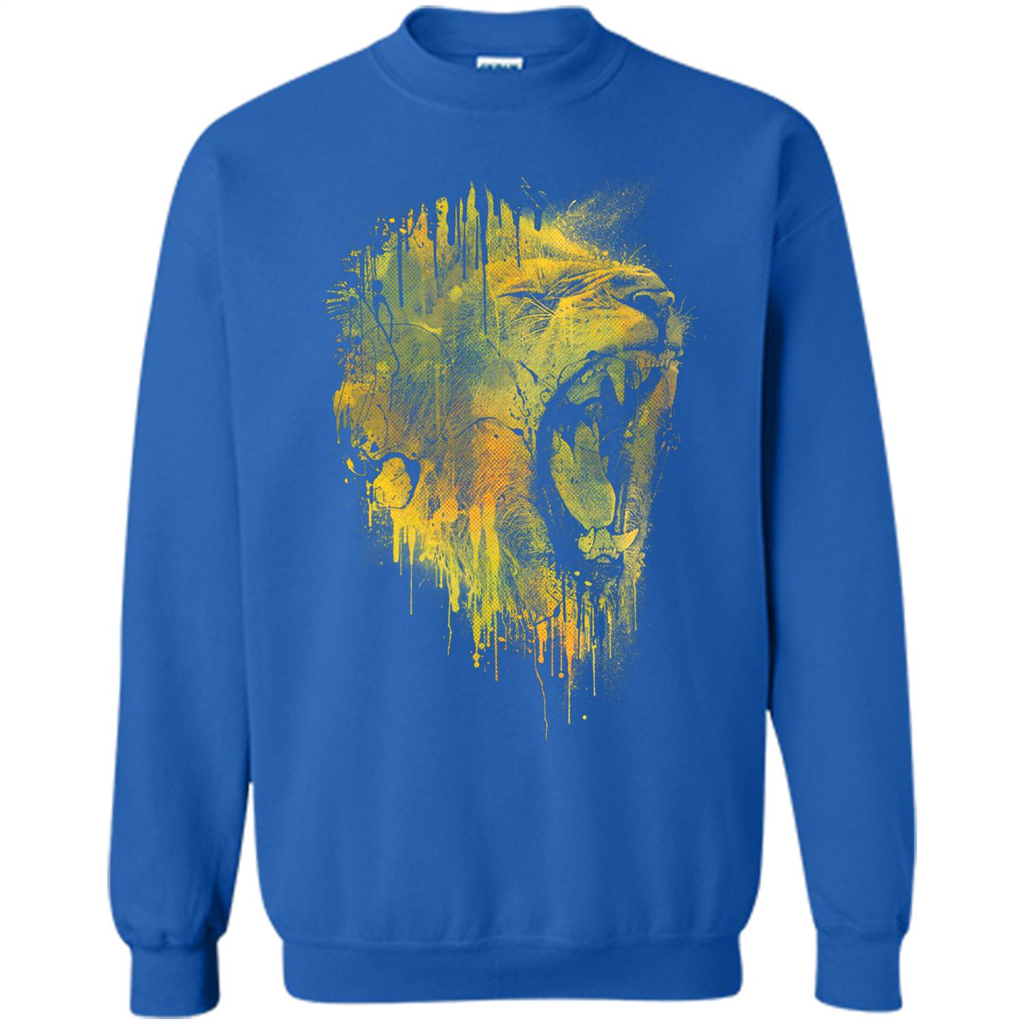 Lion Drip T-shirt Royal