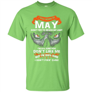 May T-shirt I Was Born In May T-shirt