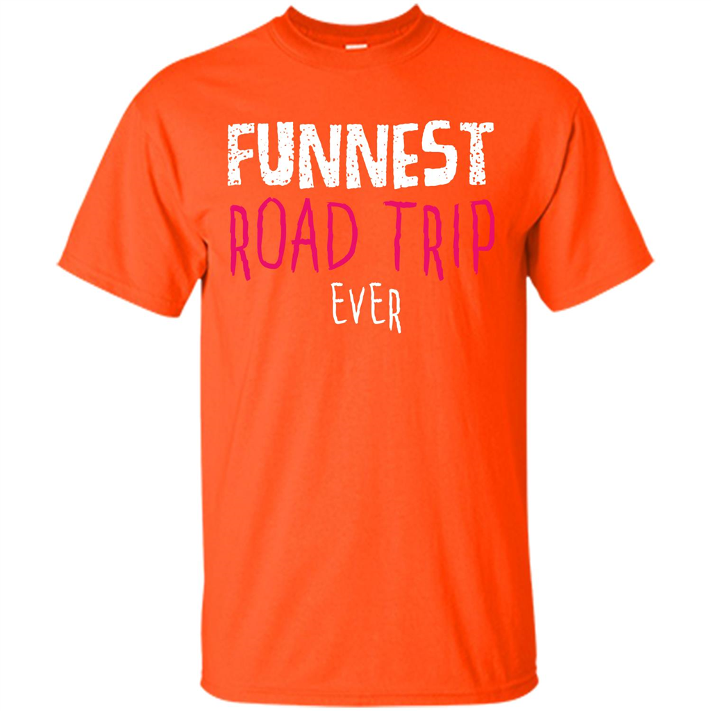 Summer. Funnest Road Trip Ever T-shirt Orange