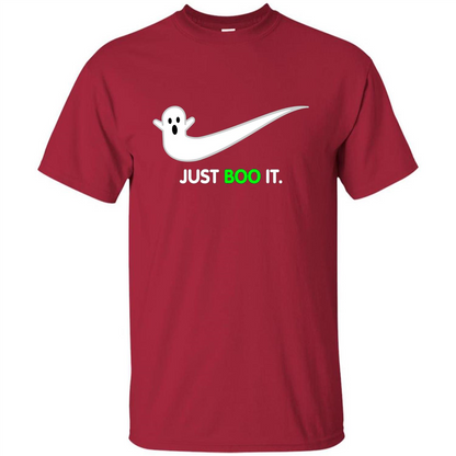 Just Boo It T-shirt Halloween Shirts Cardinal