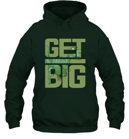 Get Big Funny Saurus Dinosaur Shirt Hoodie Hoodie Forest