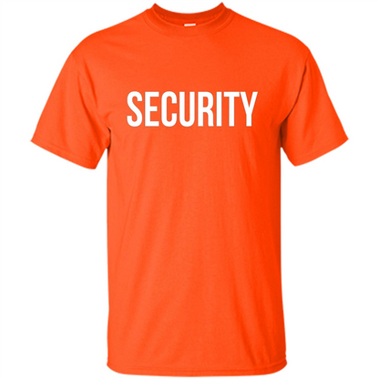Security T-shirt Orange