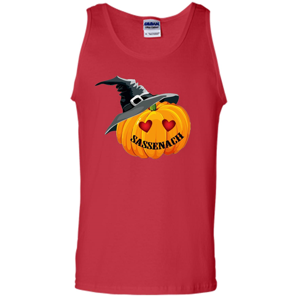 Sassenach Pumpkin Halloween T-shirt Red