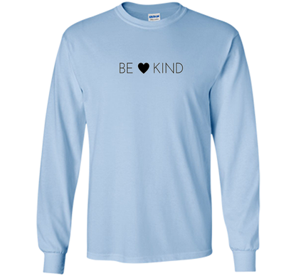BE KIND positive message t-shirt for men, women and youth cool shirt Light Blue