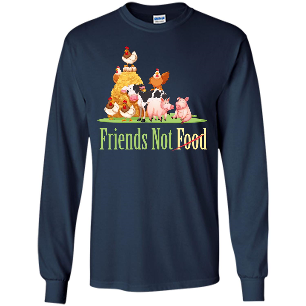 Animal T-shirt Friends Not Food T-shirt