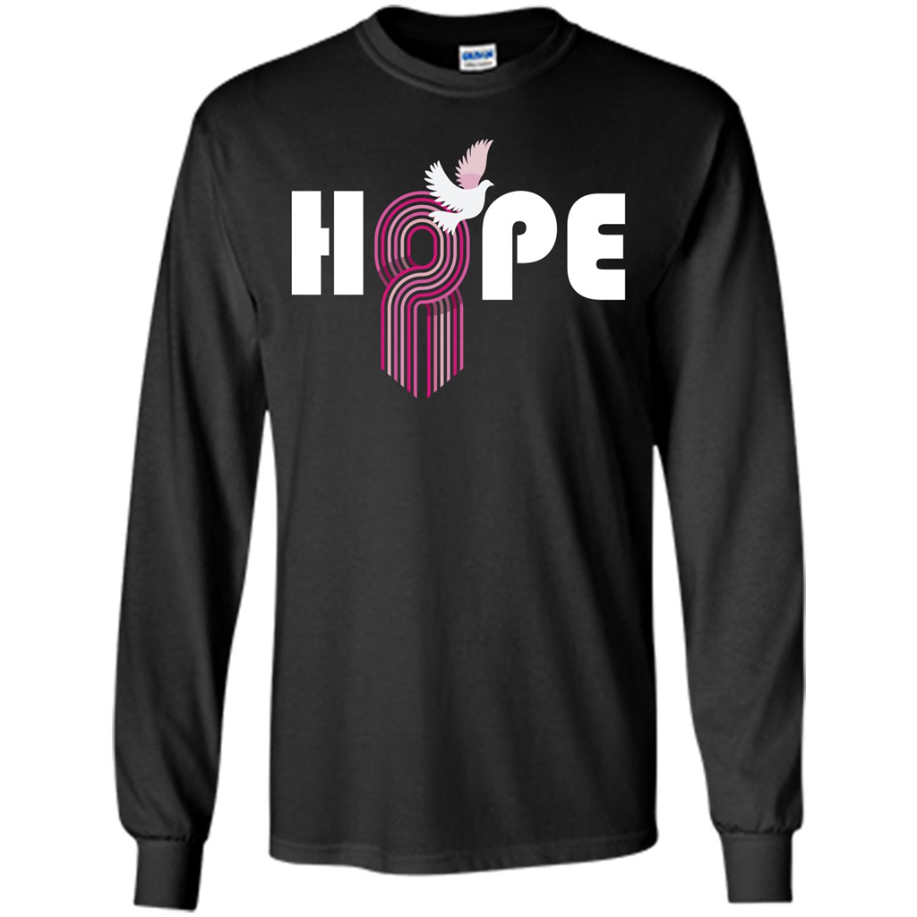 Cancer Awareness T-shirt Hope Black