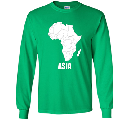 Africa Asia Funny T-shirts - Humor TT-shirt Irish Green