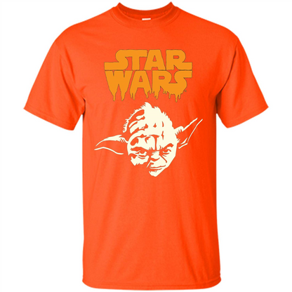 Movie T-shirt Yoda Dripping Ooze Logo T-Shirt