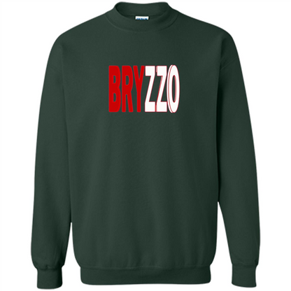 Bryzzo Bryant and Rizzo Funny Baseball T-shirt Forest Green
