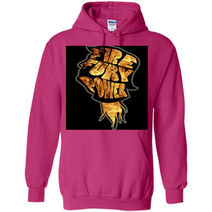 Fire Fury Power T-shirt Heliconia