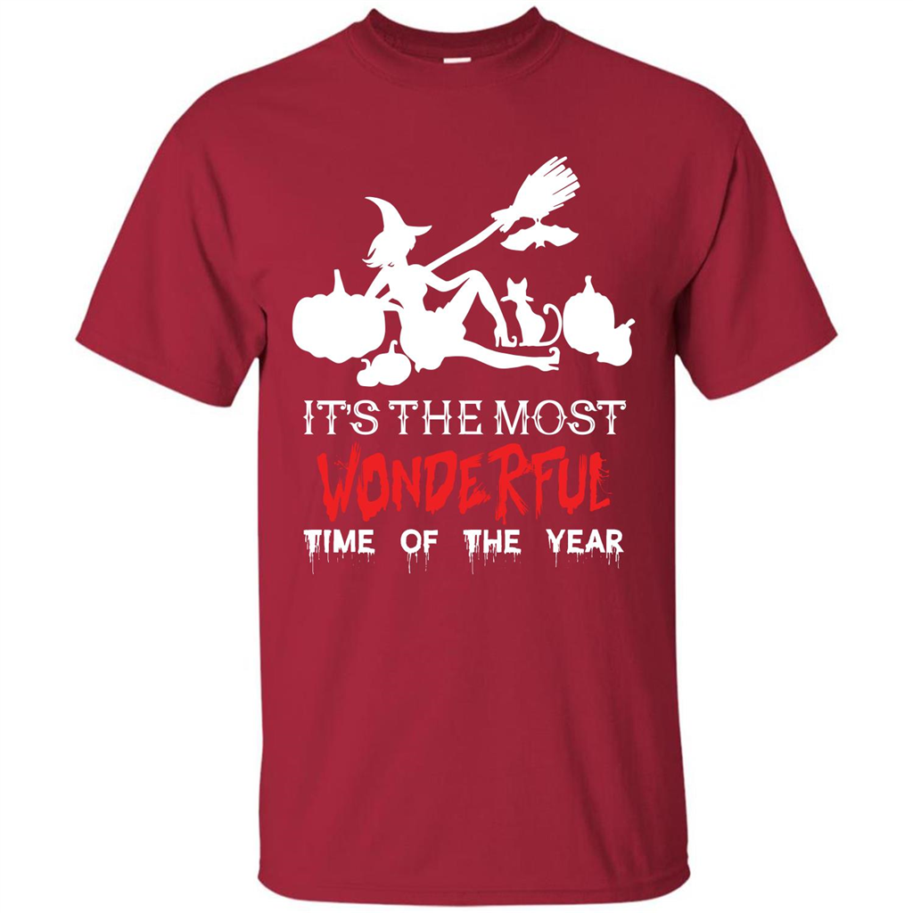 Halloween T-shirt It’s The Most Wonderful Time Of The Year Cardinal