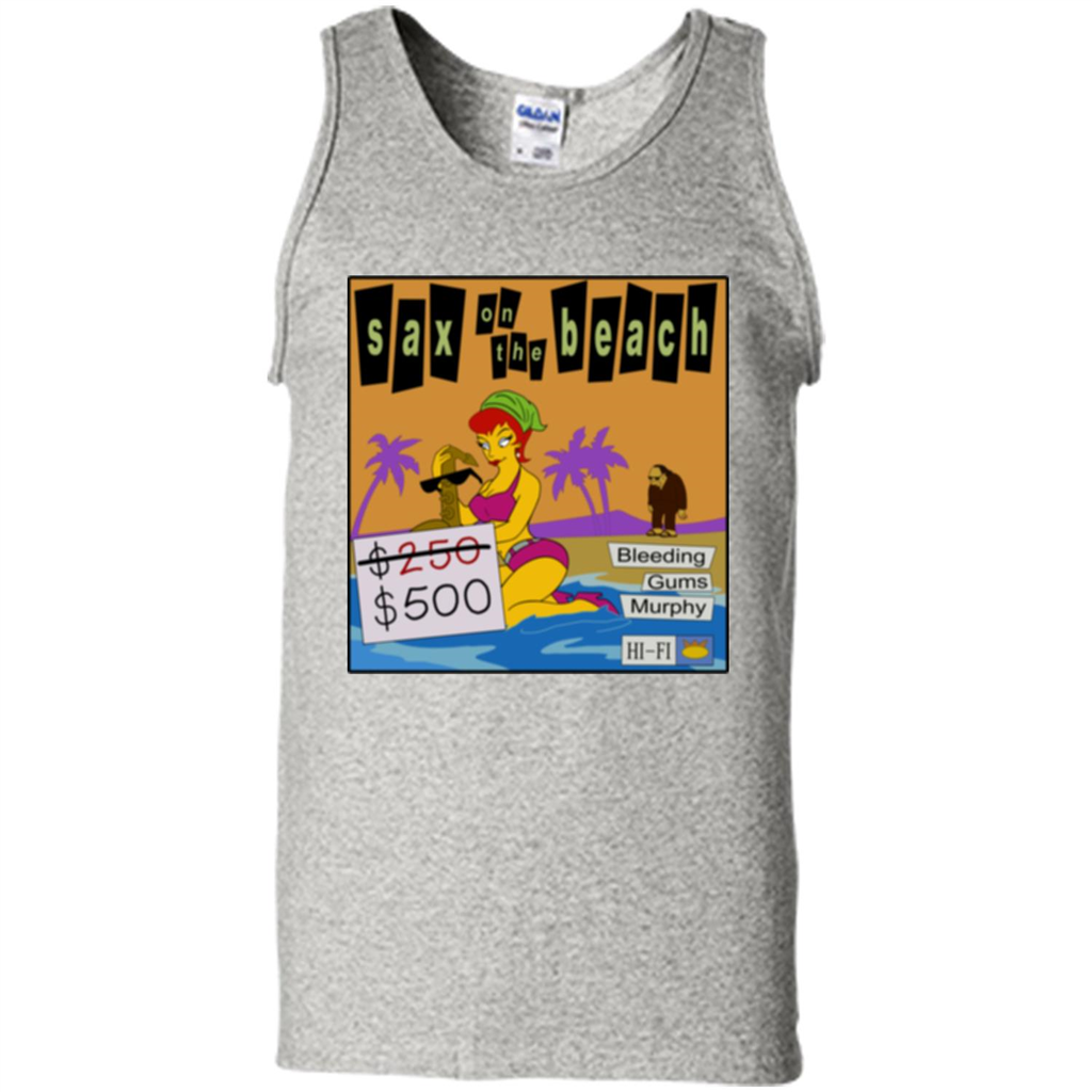 Sax on the Beach Discount Edition T-shirt Ash