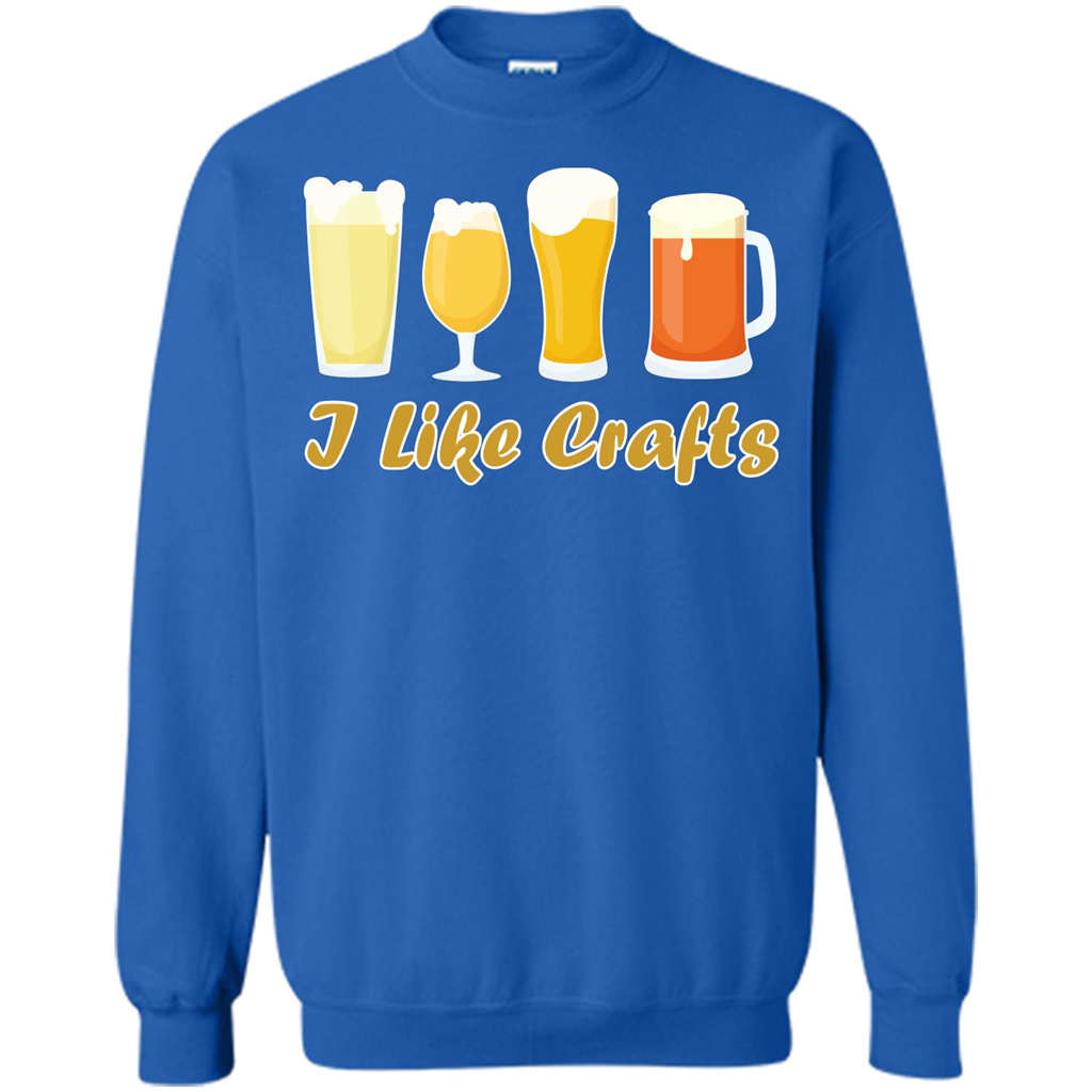 Beer T-shirt I Like Crafts Royal