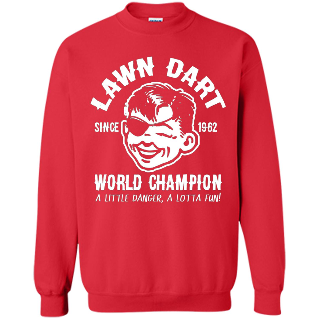 Lawn Dart Since 1962 World Champion Backyard Game T-shirt Red