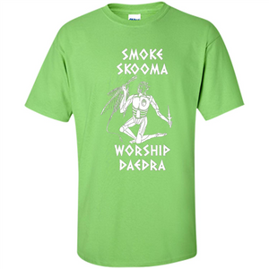 Smoke Skooma Worship Daedra T-shirt