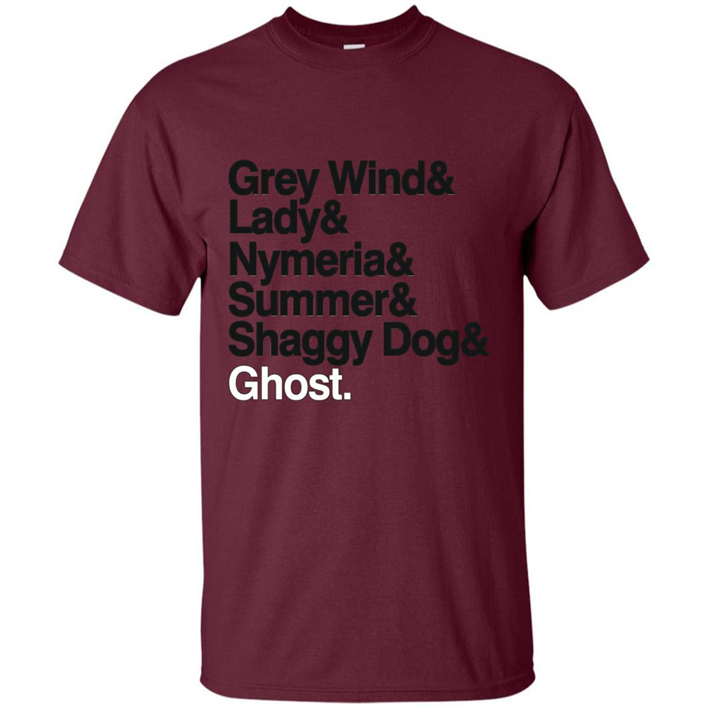 Grey Wind Lady Nymeria Summer Shaggy Dog Ghost Maroon