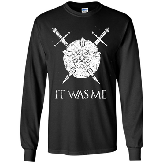 Film Lover T-shirt It Was Me T-shirt Black