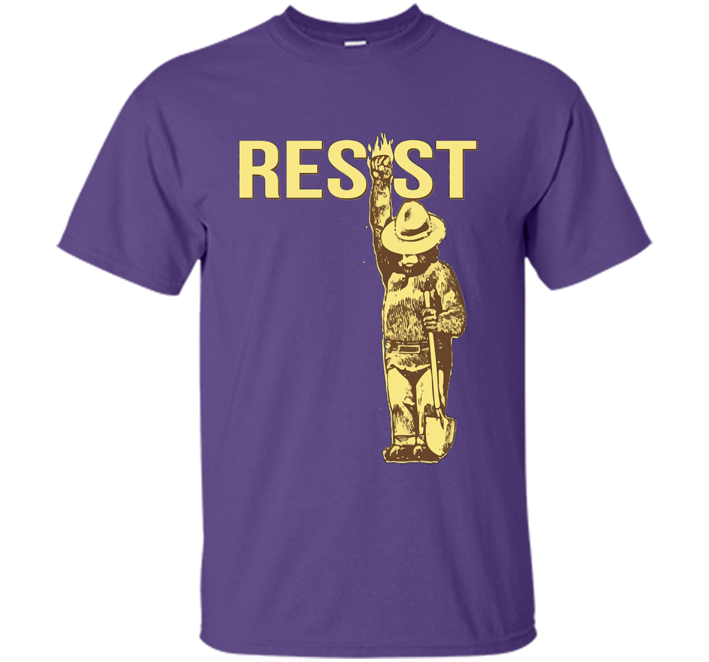 National Park Resist T-shirt Purple