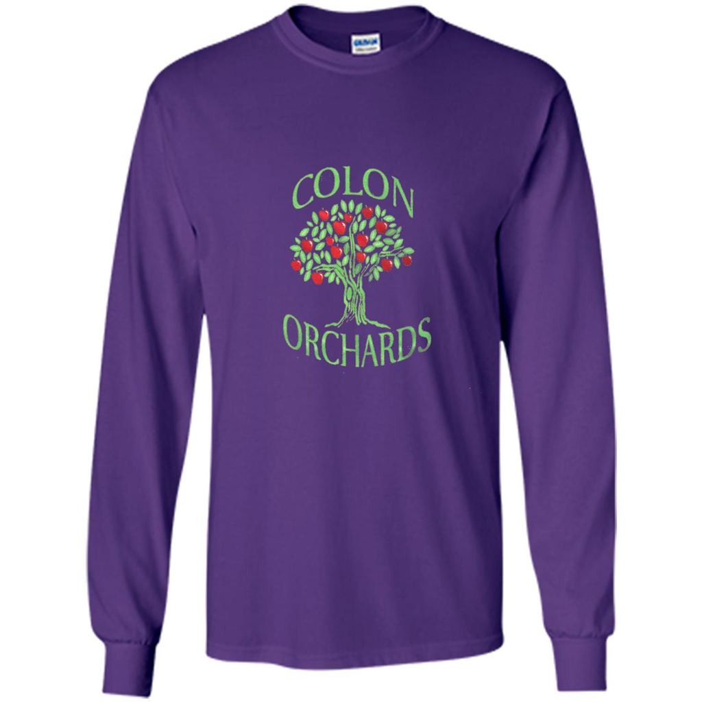 Colon Orchards T-shirt Purple