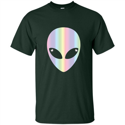 Alien Head T-shirt Forest Green